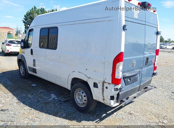 3C6TRVCG6JE130874 2018 RAM PROMASTER 2500 Белый Задняя левая четверть
