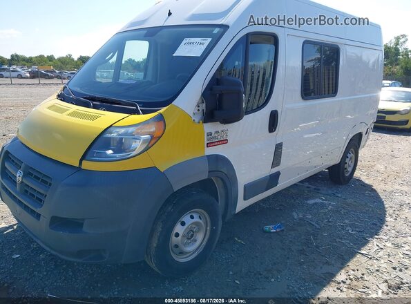 3C6TRVCG6JE130874 2018 RAM PROMASTER 2500 Белый Передняя левая четверть
