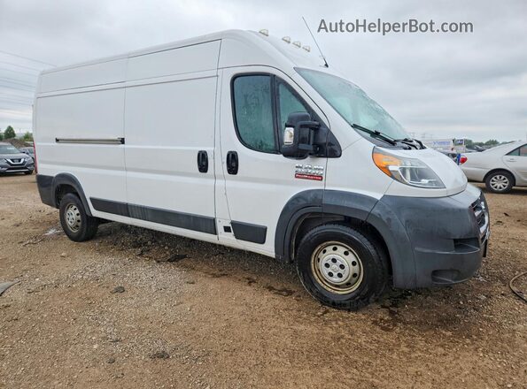 3C6TRVDG2HE531220 2017 RAM PROMASTER Белый Передняя правая четверть