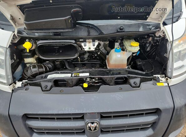 3C6TRVDG2HE531220 2017 RAM PROMASTER Белый Вид подкапотного пространства