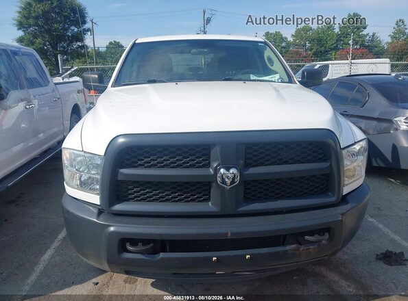 3C6UR4HLXHG635982 2017 RAM 2500 White წინა ხედი
