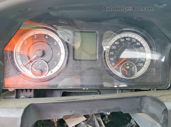 3C6UR5CJ8GG281017 2016 RAM 2500 Черный Вид щитка приборов