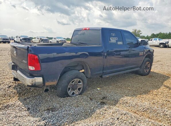3C6UR5CL2JG358103 2018 RAM 2500 Blue Trasero derecho