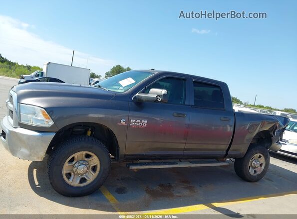 3C6UR5CL8GG248729 2016 RAM 2500 Gray 360 interior view
