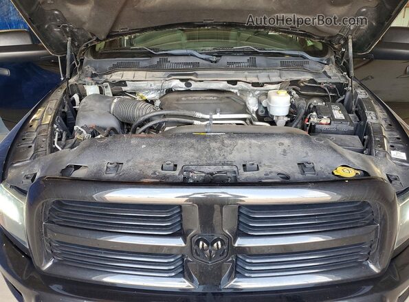 3C6UR5DJ6GG268846 2016 RAM 2500 Black Вид задньої частини салону