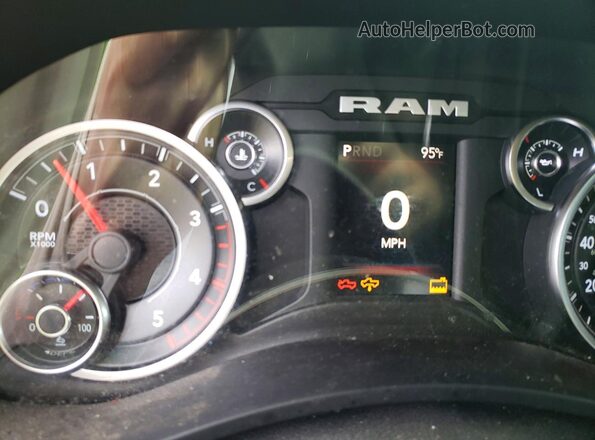 3C6UR5DL4NG163897 2022 RAM 2500 White Սարքավորումների վահանակի տեսք