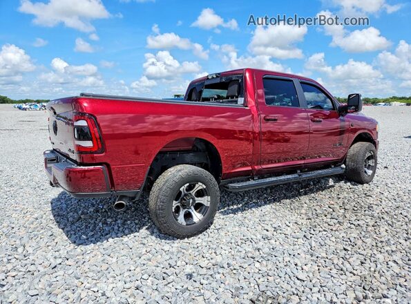 3C6UR5DL8RG222732 2024 RAM 2500 Burgundy Tył prawy