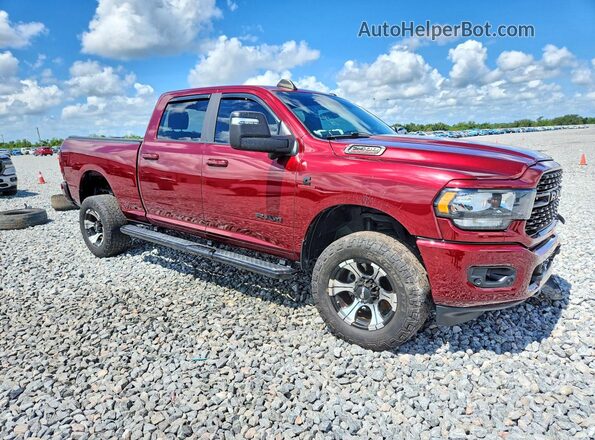3C6UR5DL8RG222732 2024 RAM 2500 Burgundy Przód prawy