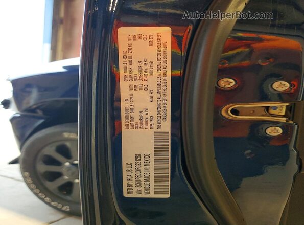 3C6UR5DLXRG221288 2024 RAM 2500 Blue Engine compartment view