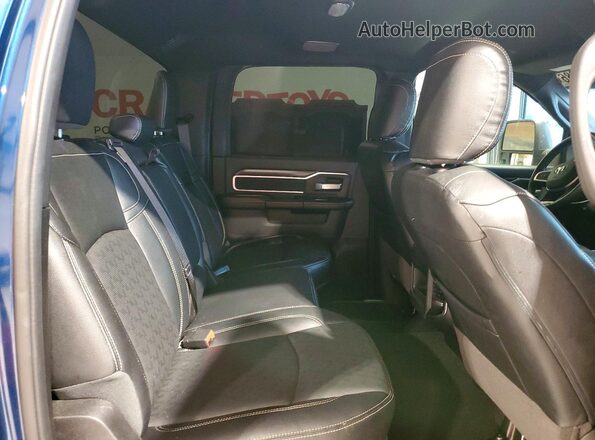 3C6UR5DLXRG221288 2024 RAM 2500 Blue Rear seats view