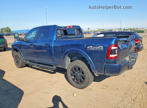 3C6UR5FJ2NG118002 2022 RAM 2500 Синий Задняя левая четверть