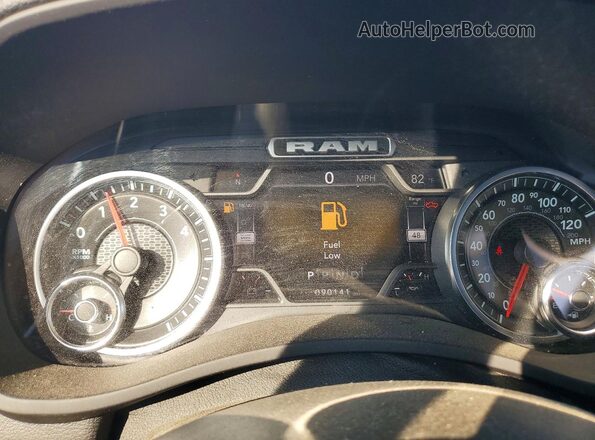 3C6UR5FJ2NG118002 2022 RAM 2500 Синий Вид щитка приборов