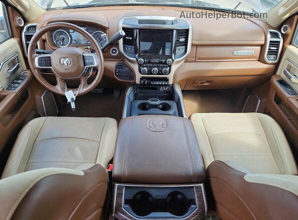 3C6UR5FL5LG230324 2020 RAM 2500 Black Dashboard view