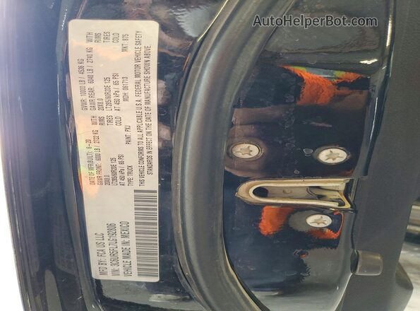 3C6UR5FL7LG192806 2020 RAM 2500 Black Շարժիչի բաժամունքի տեսք