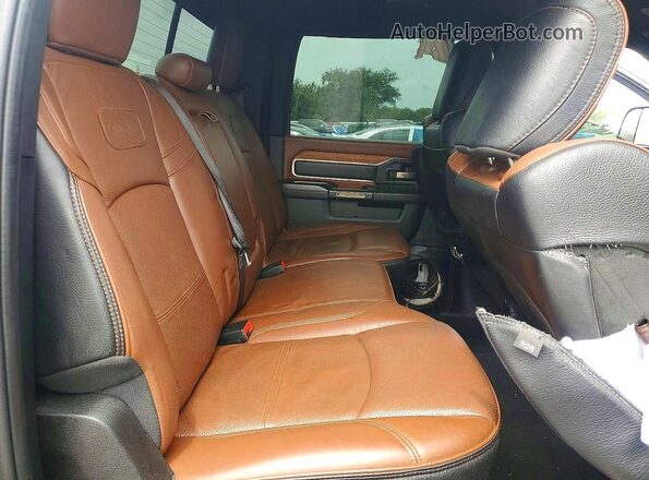 3C6UR5GL2LG287126 2020 RAM 2500 Black Rear seats view