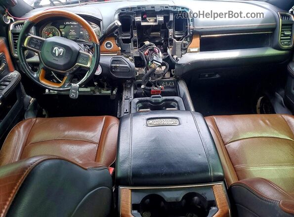 3C6UR5GL2LG287126 2020 RAM 2500 Black Dashboard view
