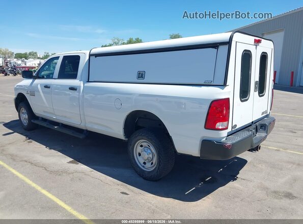 3C6UR5HL2GG307105 2016 RAM 2500 Белый Задняя левая четверть