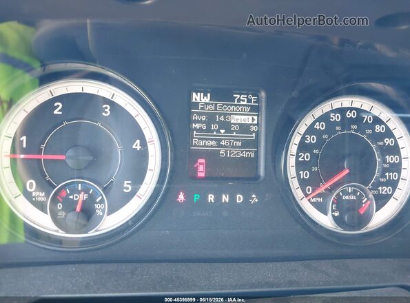 3C6UR5HL2GG307105 2016 RAM 2500 Белый Вид задних сидений
