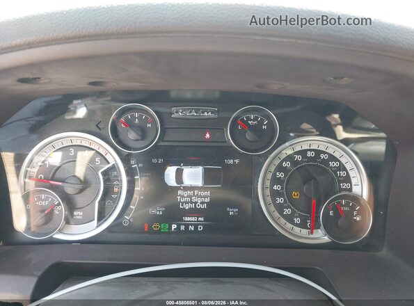 3C6UR5JL1GG369072 2016 RAM 2500 Silver Rear seats view