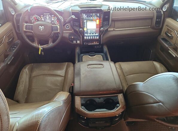 3C6UR5PL1LG104539 2020 RAM 2500 Black Widok deski rozdzielczej