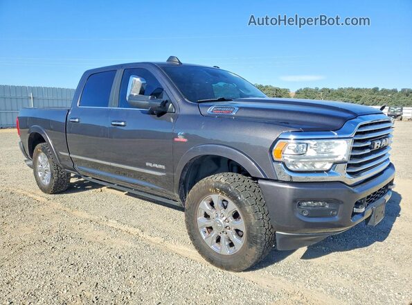 3C6UR5SL7KG591283 2019 RAM 2500 Серый Передняя правая четверть