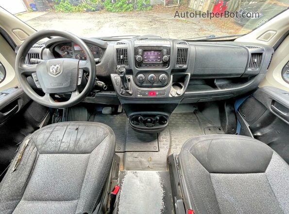 3C6URVJG2LE112625 2020 RAM PROMASTER Gray Սարքավորումների վահանակի տեսք