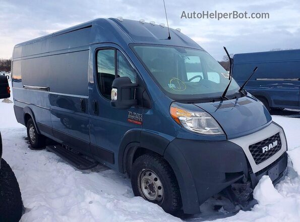 3C6URVJG6LE143621 2020 RAM PROMASTER Blue Przód prawy