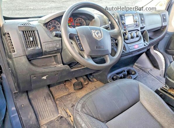 3C6URVJG6LE143621 2020 RAM PROMASTER Blue Widok deski rozdzielczej