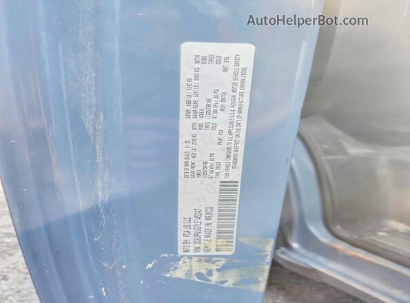 3C6URVJG7LE145247 2020 RAM PROMASTER Blue Widok komory silnika