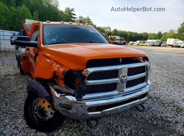 3C7WRLAL8HG619692 2017 RAM 4500 Orange Передня права чверть