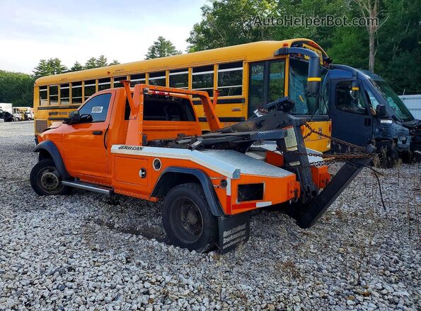 3C7WRLAL8HG619692 2017 RAM 4500 Orange Задня ліва чверть