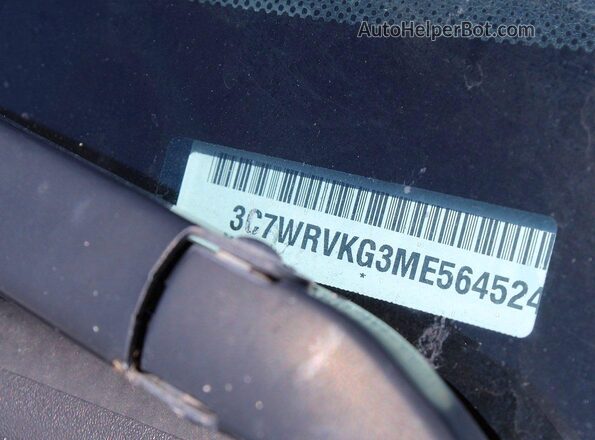3C7WRVKG3ME564524 2021 RAM PROMASTER White Vista de los asientos traseros