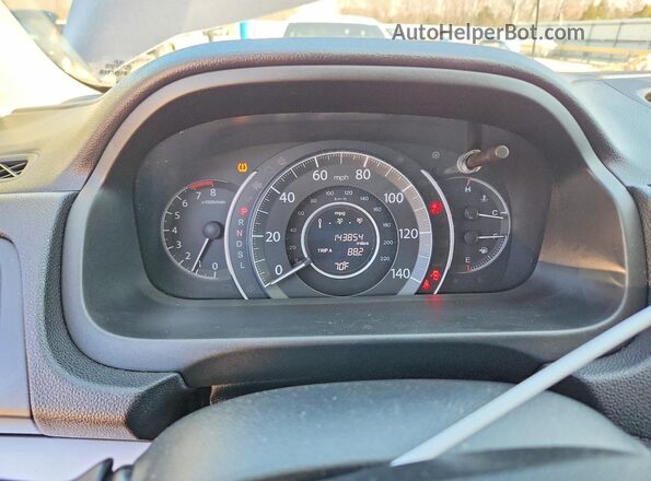 3CZRM3H30GG702041 2016 HONDA CR-V Gray Вид щитка приладів