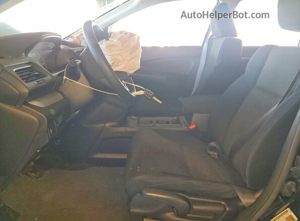 3CZRM3H30GG703531 2016 HONDA CR-V Black Front interior view