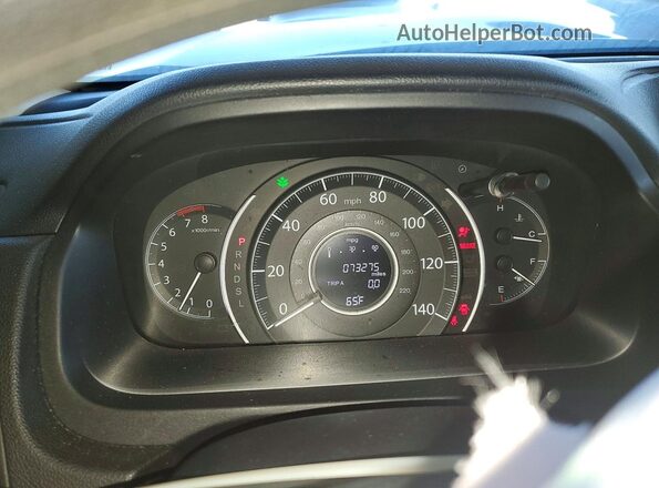 3CZRM3H30GG703531 2016 HONDA CR-V Black Instrument cluster view