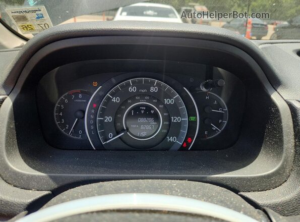 3CZRM3H32GG707080 2016 HONDA CR-V Black Widok zestawu wskaźników