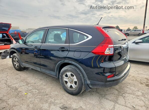 3CZRM3H33GG700039 2016 HONDA CR-V Black Trasero izquierdo