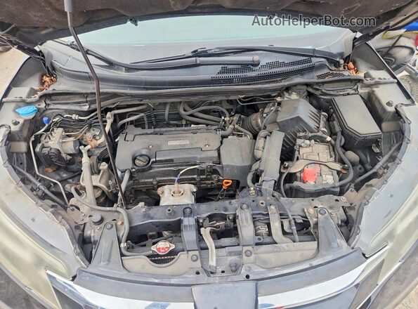 3CZRM3H33GG700039 2016 HONDA CR-V Black Vista del compartimento del motor