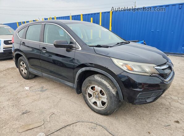 3CZRM3H33GG700039 2016 HONDA CR-V Black Delantero derecho