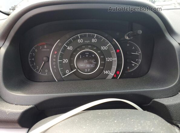 3CZRM3H33GG700977 2016 HONDA CR-V Gray Instrument cluster view