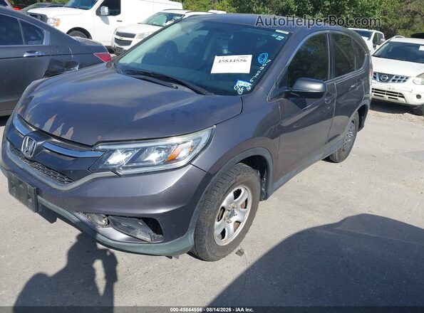3CZRM3H33GG709016 2016 HONDA CR-V Gray Առջևի ձախ երեք քառորդ տեսարան