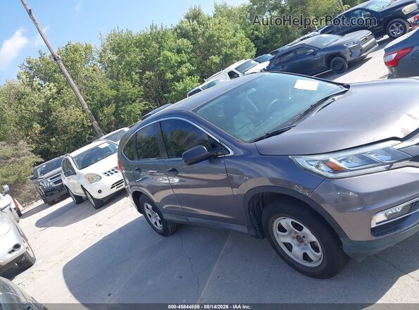 3CZRM3H33GG709016 2016 HONDA CR-V Gray Սարքավորումների վահանակի տեսք
