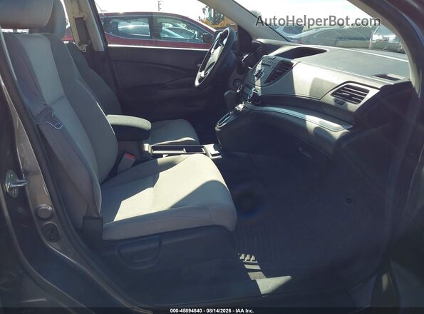 3CZRM3H33GG709498 2016 HONDA CR-V Gray Widok wnętrza z przodu