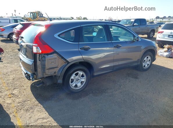 3CZRM3H33GG709498 2016 HONDA CR-V Gray Tył prawy