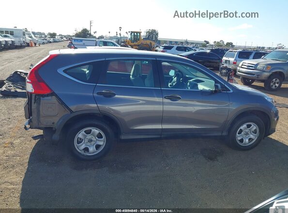 3CZRM3H33GG709498 2016 HONDA CR-V Gray Widok wnętrza 360 stopni