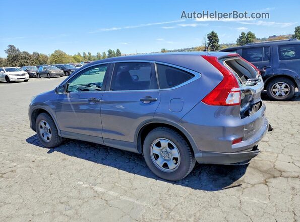 3CZRM3H34GG706285 2016 HONDA CR-V Gray Rear left