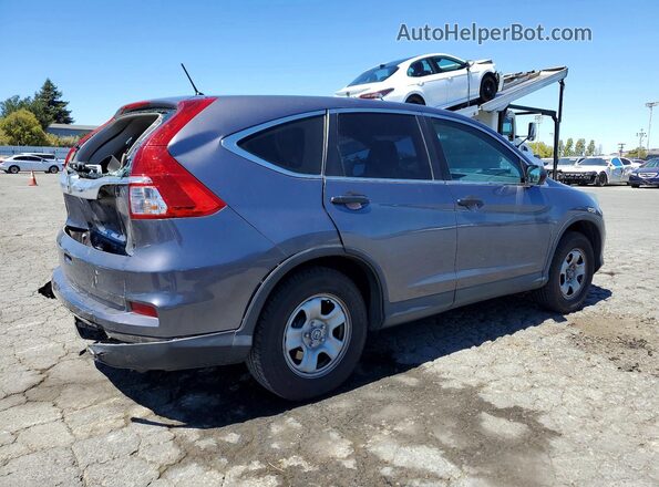 3CZRM3H34GG706285 2016 HONDA CR-V Gray Rear right