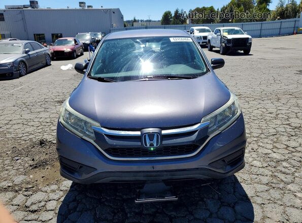 3CZRM3H34GG706285 2016 HONDA CR-V Gray Front view