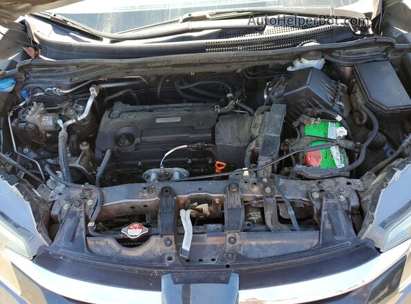 3CZRM3H34GG706285 2016 HONDA CR-V Gray Rear interior view
