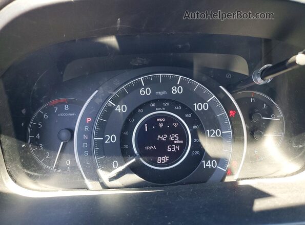 3CZRM3H34GG706285 2016 HONDA CR-V Gray Instrument cluster view
